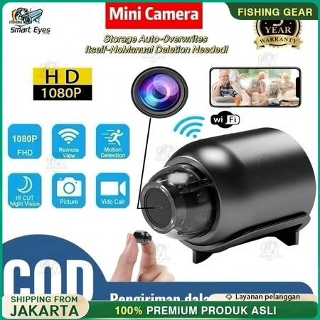 Kamera mini wifi camera HD 1080p cctv kamera kecil camera mini Kamera Pengintai Mini Spy Hidden Came
