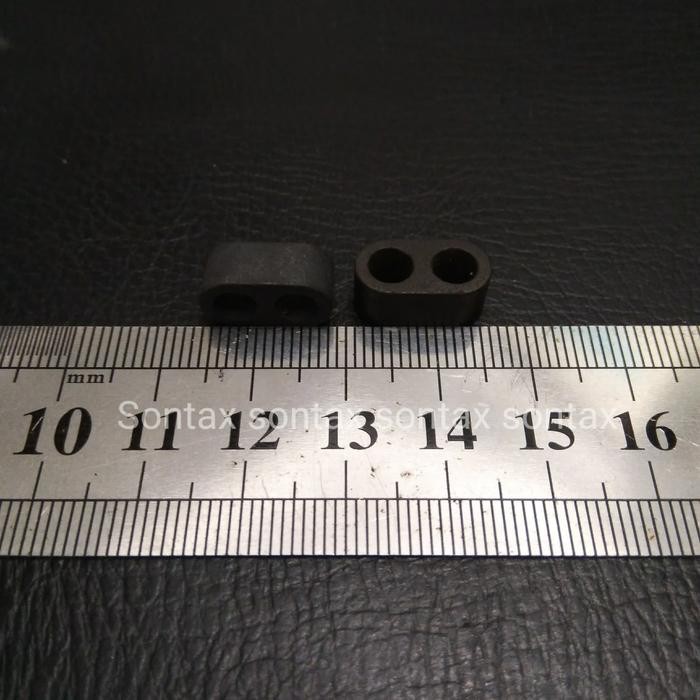 (BACA DESKRIPSI) ferrite ferit ferrit ferite binocular 2 lubang toroid hidung babi