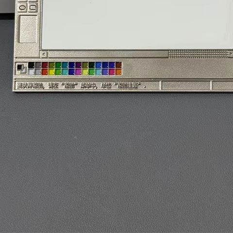 

1Set Vintage Computer Drawing Board Notepad With Magnetic Whiteboard Pen Creative Retro Magnetic Message Sticky Notes Gifts