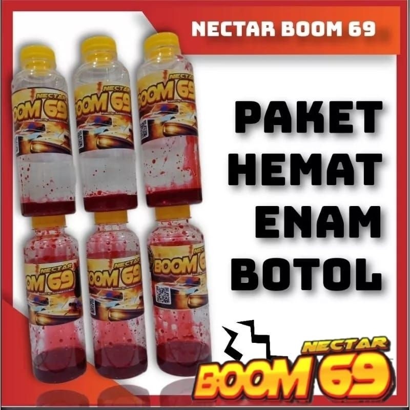 SHD_SHOP Paket hemat 6 botol Boom 69