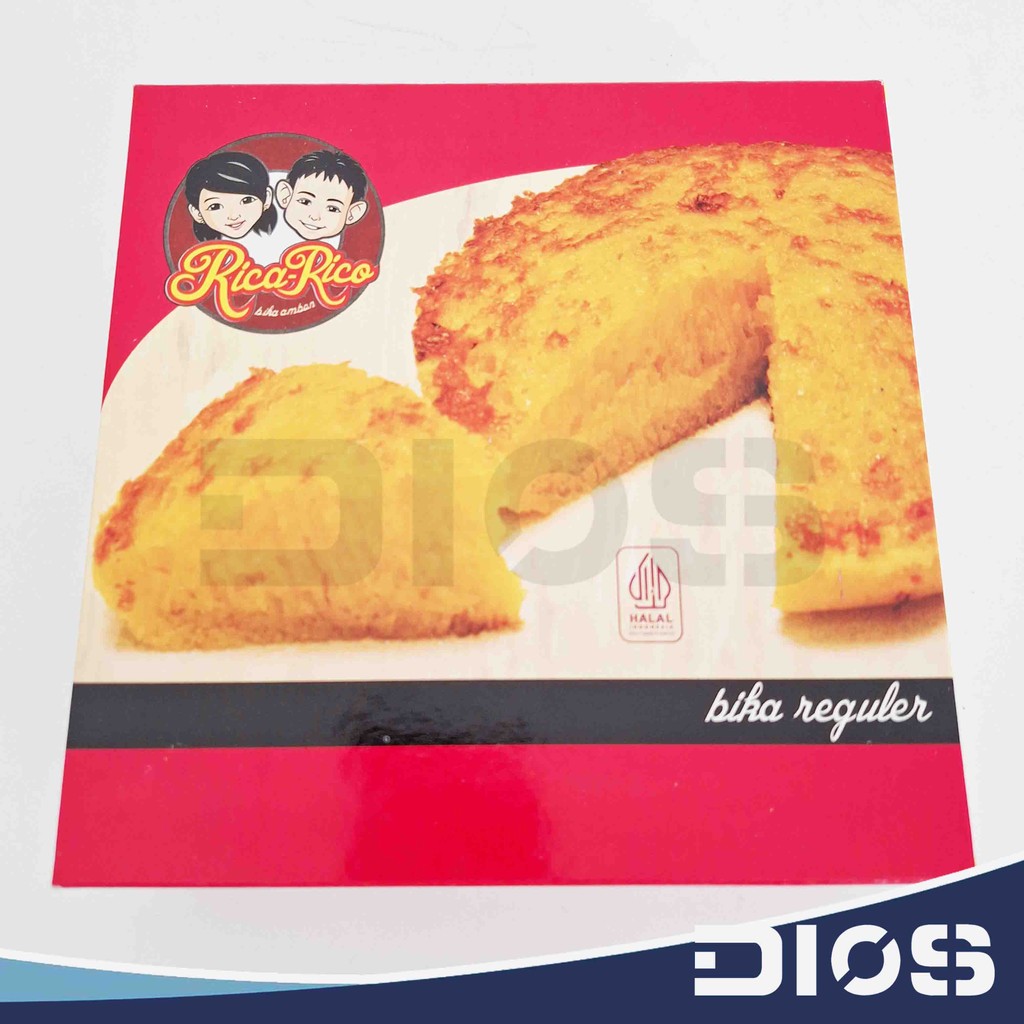 

RICA RICO Bika Ambon REGULER Bulat 18 cm Halal Bandung