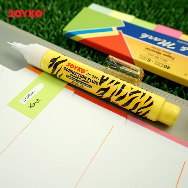 

Joyko CF-S221 Correction Fluid Tipex Cair Koreksi Penghapus Cair