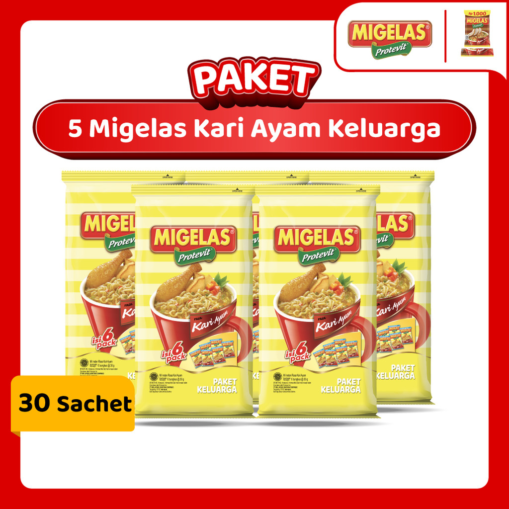 

Paket 5 Migelas Kari Ayam Keluarga