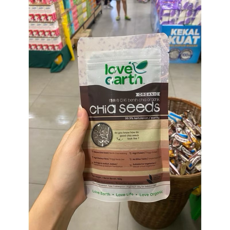 

love earth organik chia seed