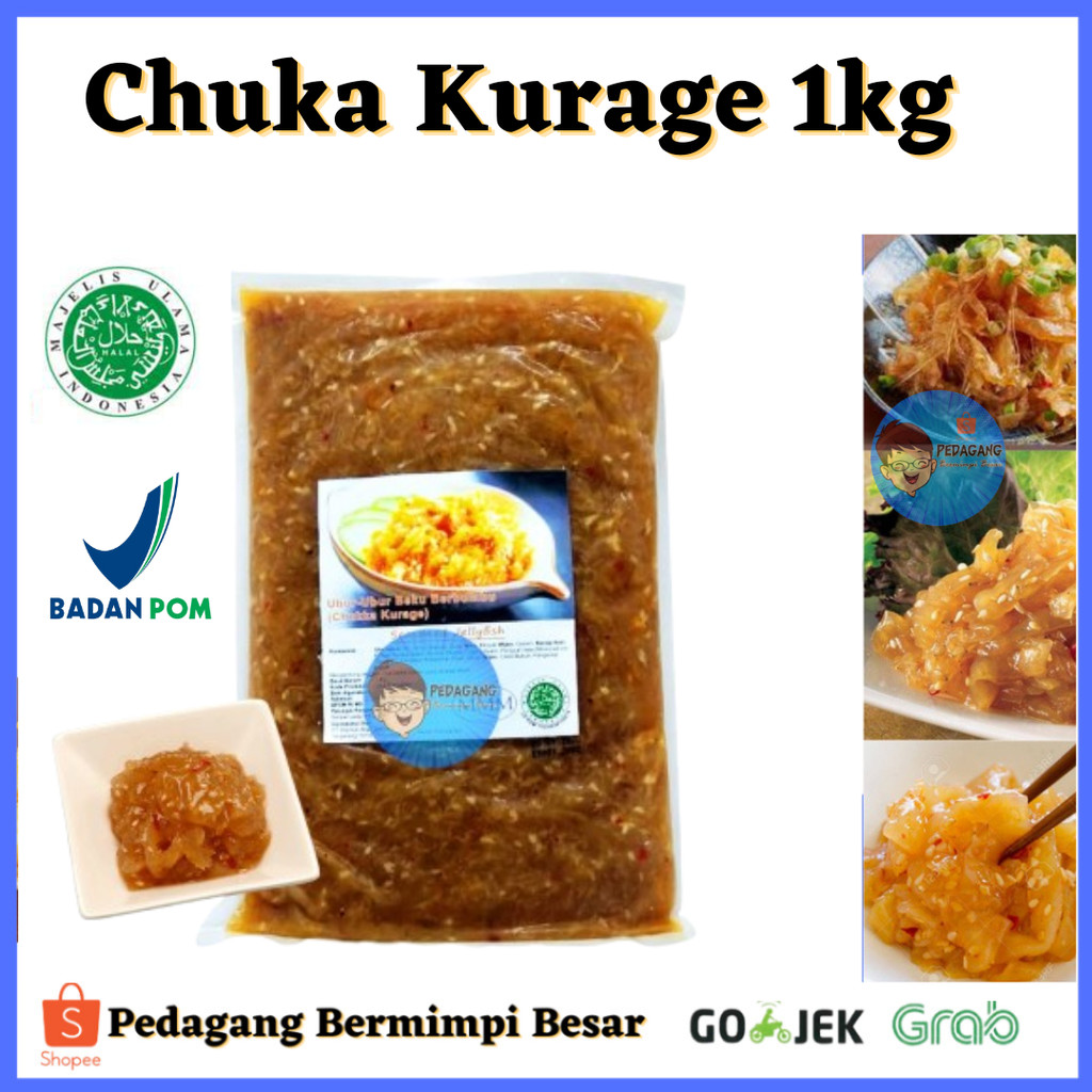 

Chuka Kurage 1Kg | Salad Ubur-Ubur | Salad Jellyfish