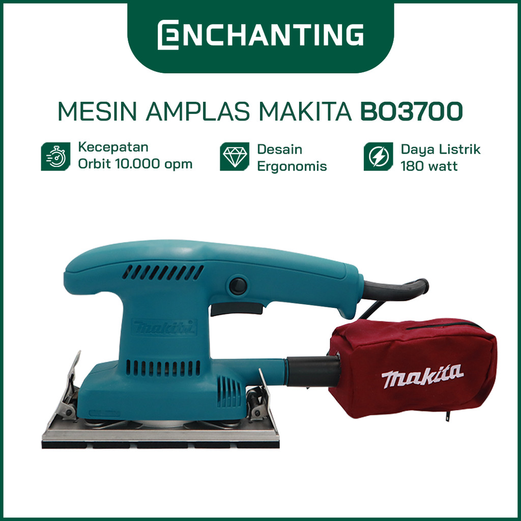 Makita Maktec Mesin Amplas Bor Drill Gerinda Kuat Tajam BO3700 MT606 MT954 MT410