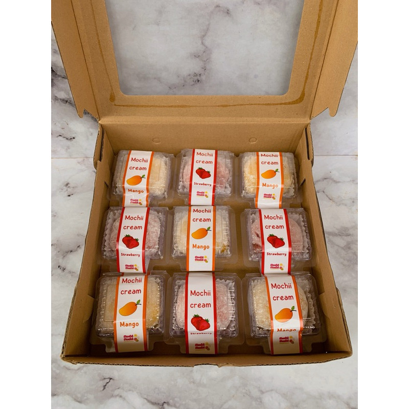 

HAMPERS MOCHI ISI 9 PCS | pilihan rasa tulis di notes