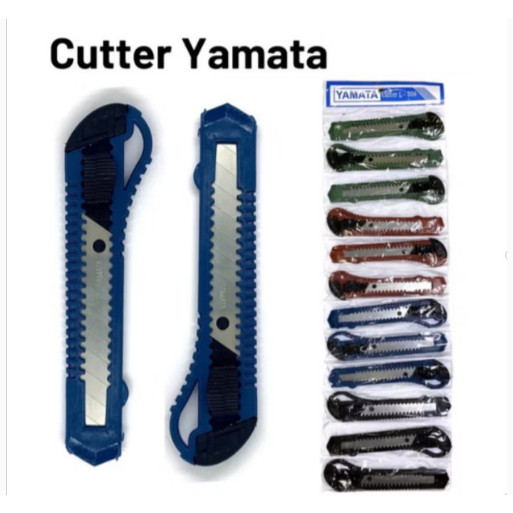 

( MURAH ) 1pcs CUTTER - KATER - UK BESAR - TAJAM EKONOMIS MERK RANDOM