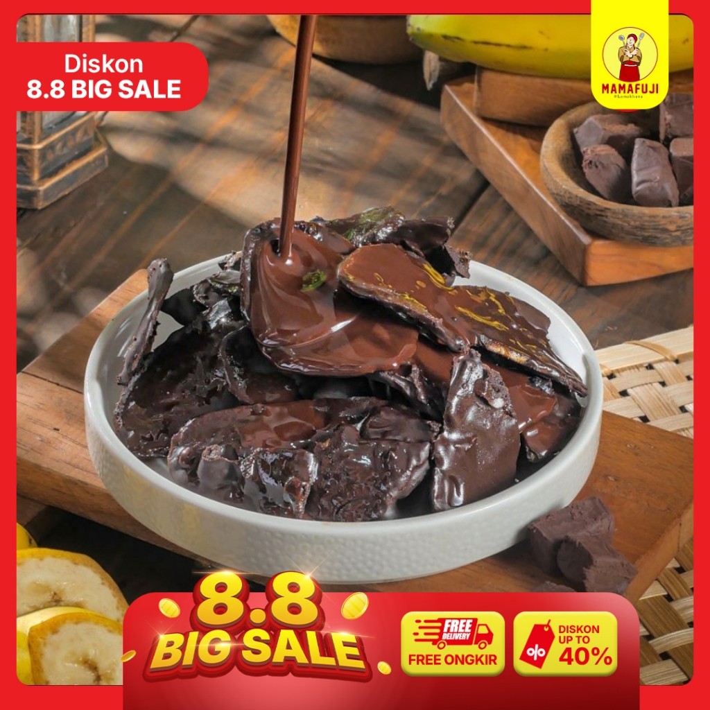 

Mamafuji - Keripik Pisang Coklat Lumer