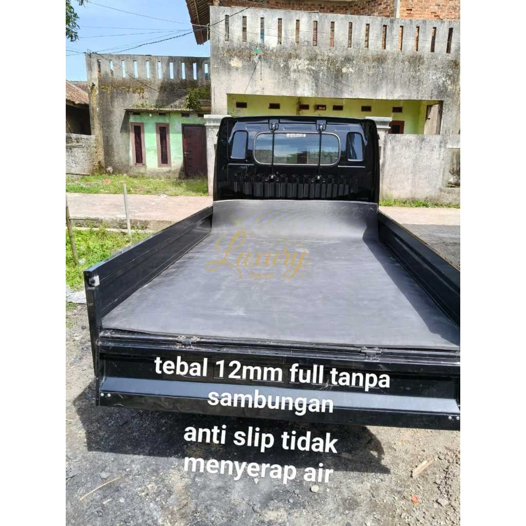 Karpet Bak Mobil Pick Up New Carry Tayo Tebal 12mm - Full Tanpa Sambungan Anti Slip