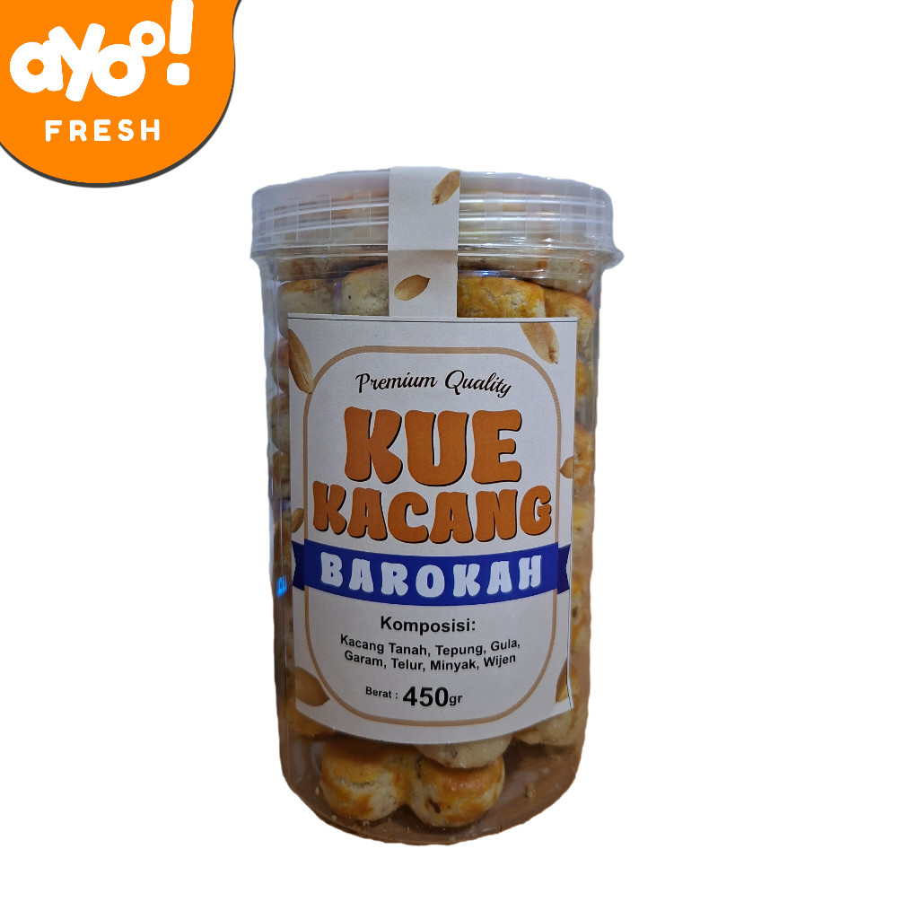 

Kue Kacang Barokah 450g – Kue Kering Tradisional