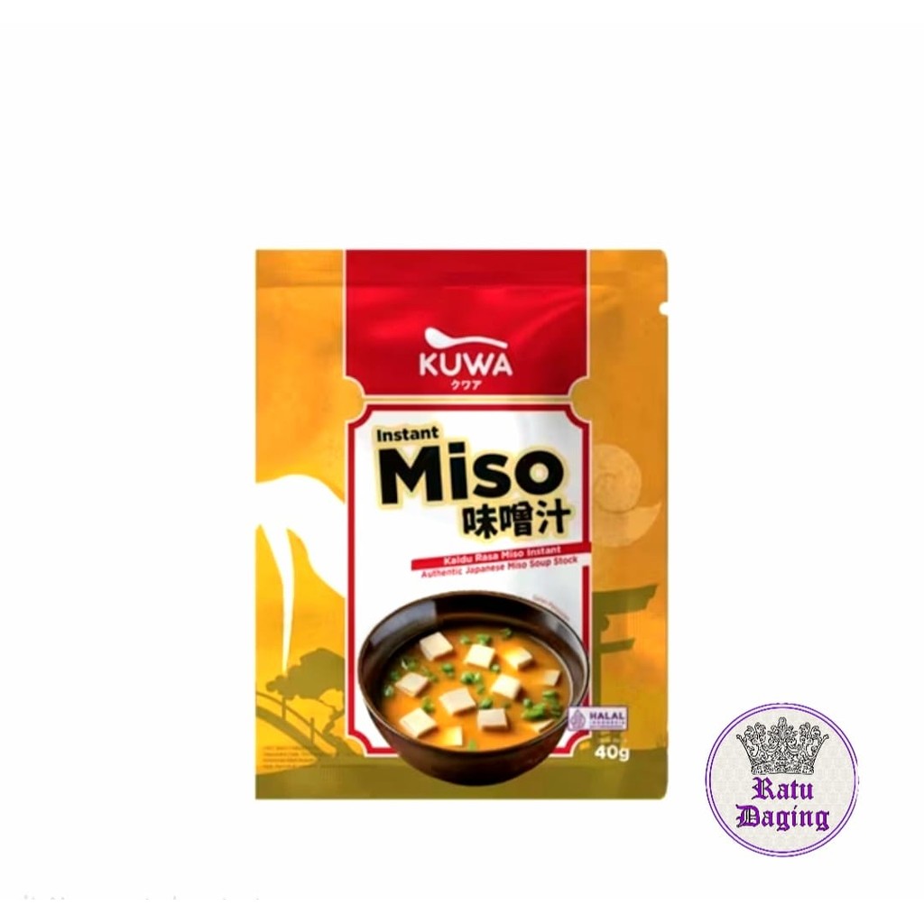 

KUWA Kaldu Soup Miso Instan 40gr
