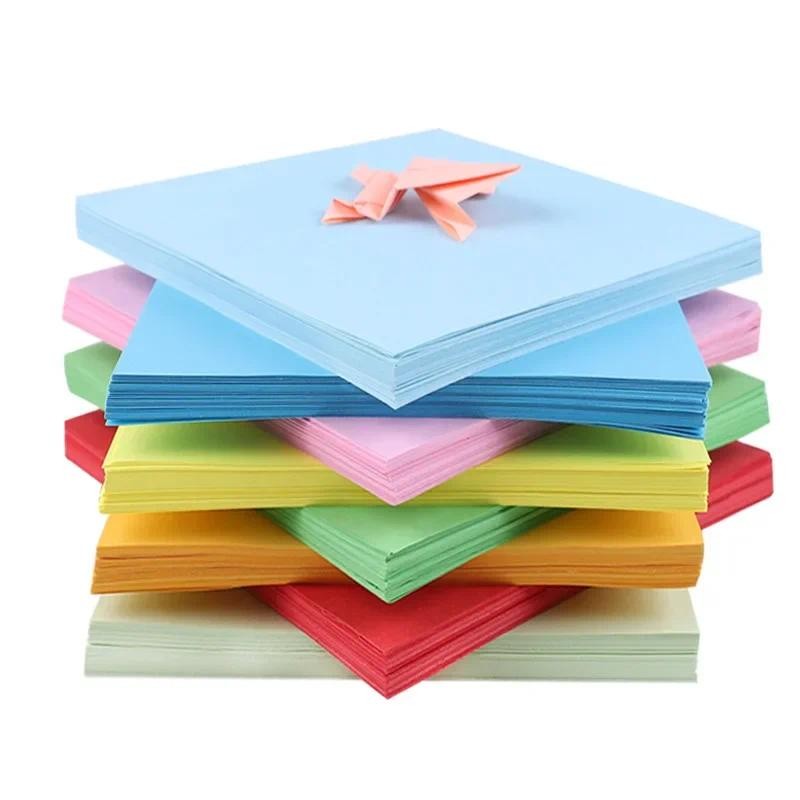 

100 Sheets Origami Paper 10x10 cm Double Sided Color Origami DIY Handmade Folding Paper For Kids Beginners Arts Crafts Project