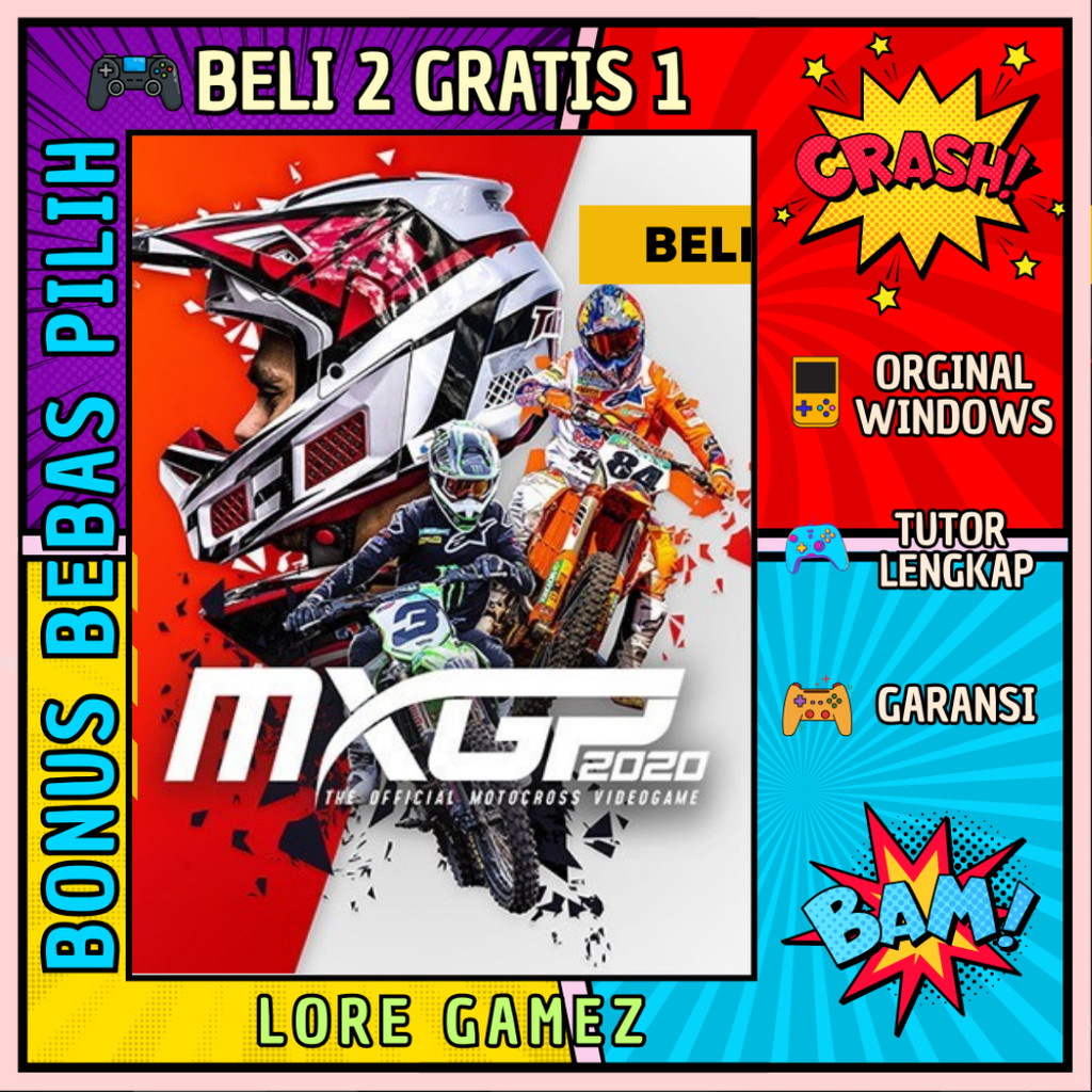 MXGP 2020 THE OFFICIAL MOTOCROSS VIDEOGAME - GAME PC - GAME LAPTOP - PC GAMES