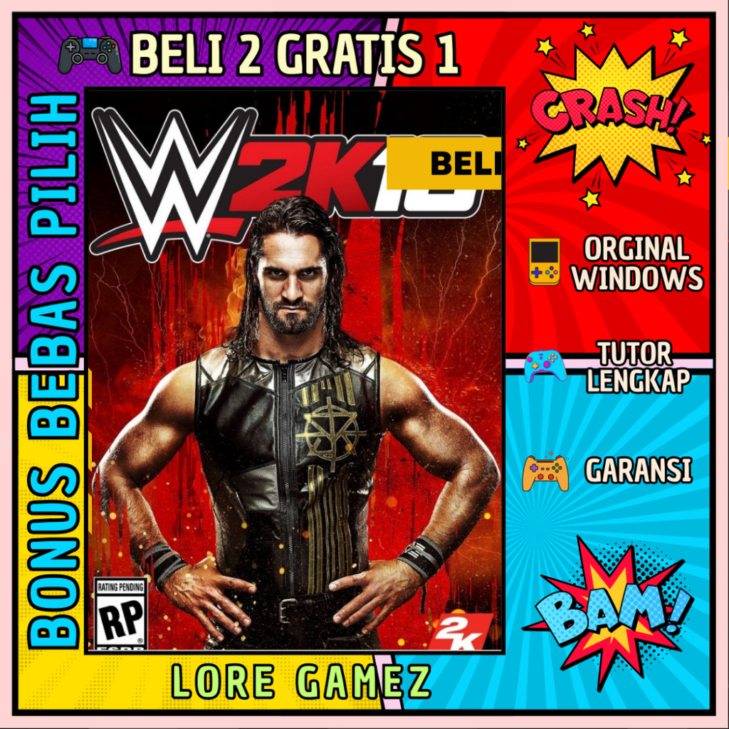 WWE 2K18 - GAME PC - GAME LAPTOP - PC GAMES