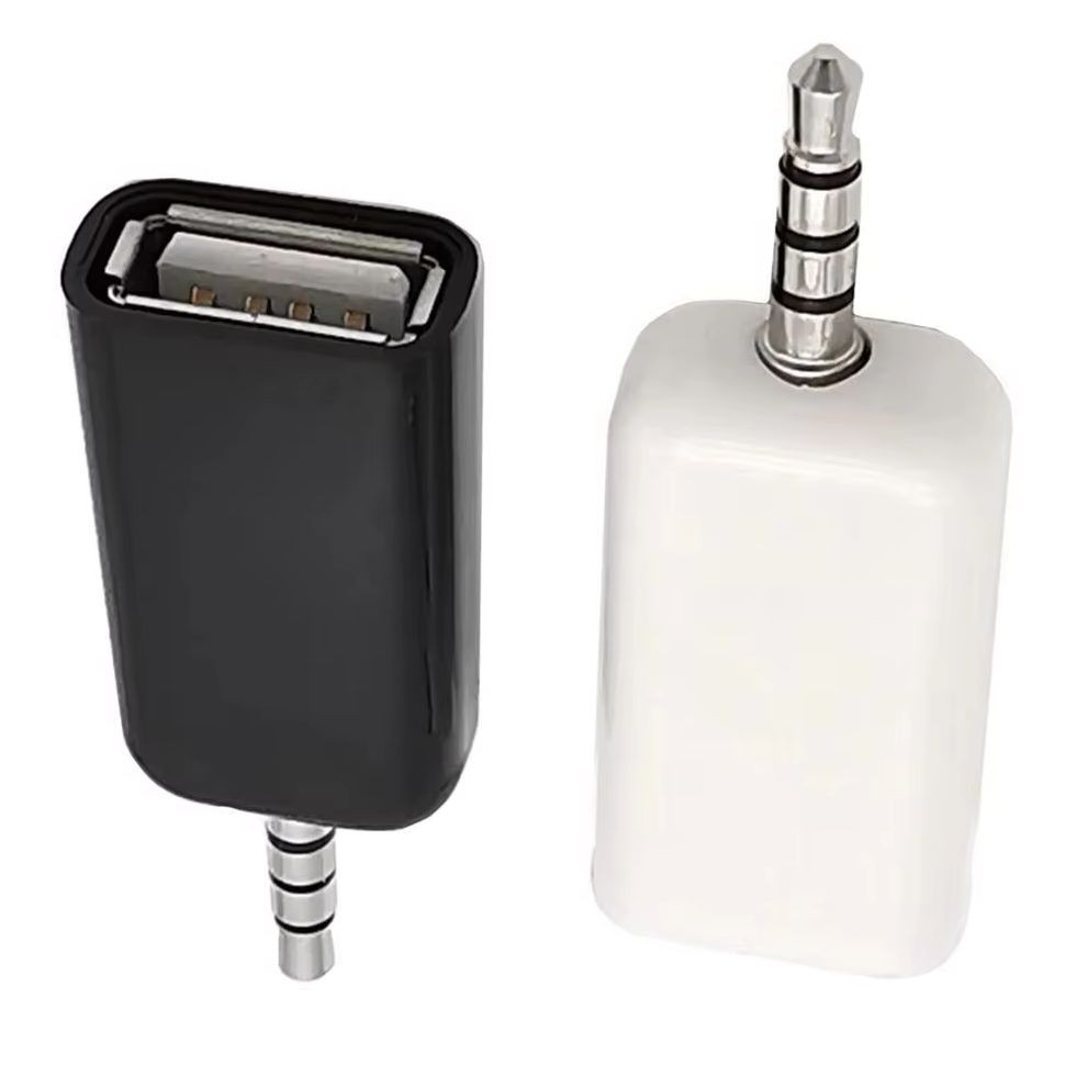Car Aux USB A Female To DC3.5mm Male USB Drive To Connect CD Player Audio Car Audio Head USB AF DC 3