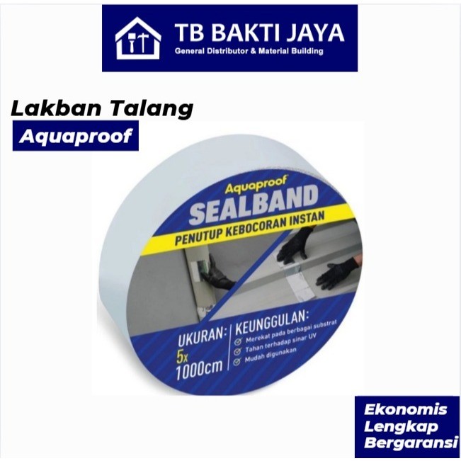 Lakban Talang / Lakban Anti Bocor / Isolasi Asbes Genteng