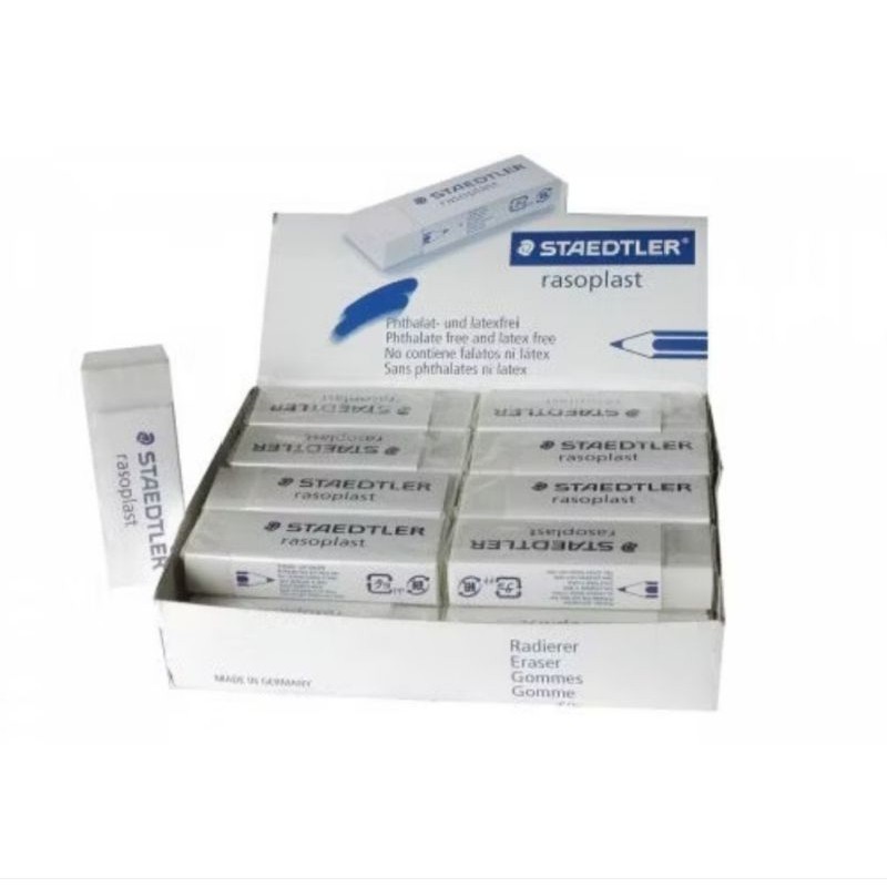 

Penghapus Staedtler Putih Besar ( 1pak/20pcs )