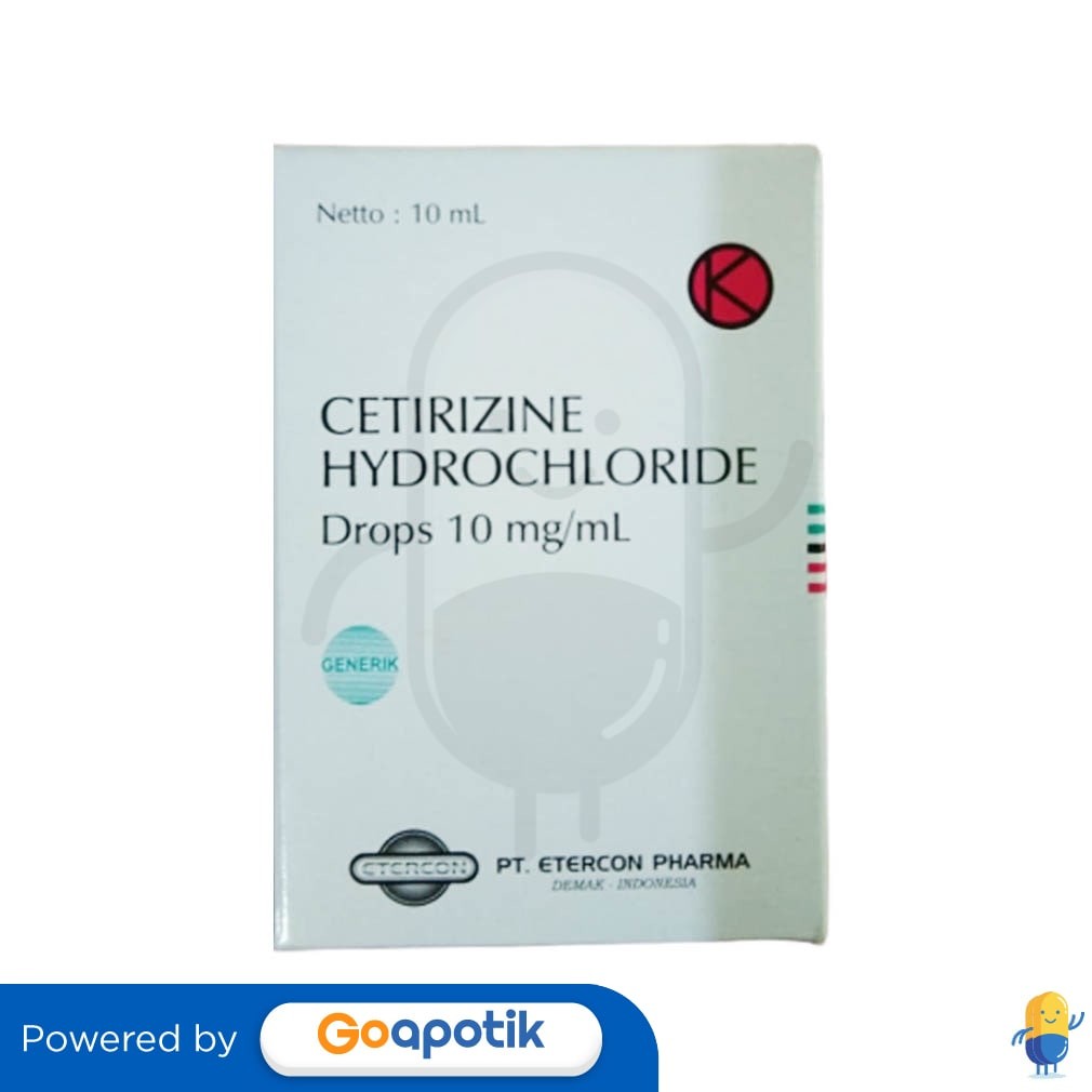 Cetirizine Etercon 10 Mg/Ml Drop 10 Ml