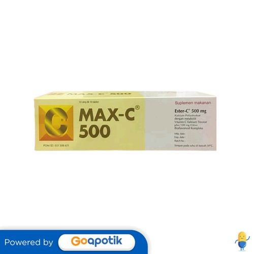 Max-C 500 Ester-C 500 Mg Box 100 Tablet