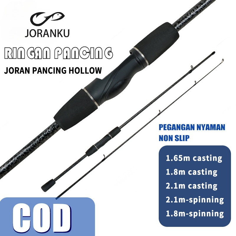 COD Joran Pancing 1.8M/2.1M Joran Pancing /pancingan set lengkap/joran tegek/Spinning joran/joran te