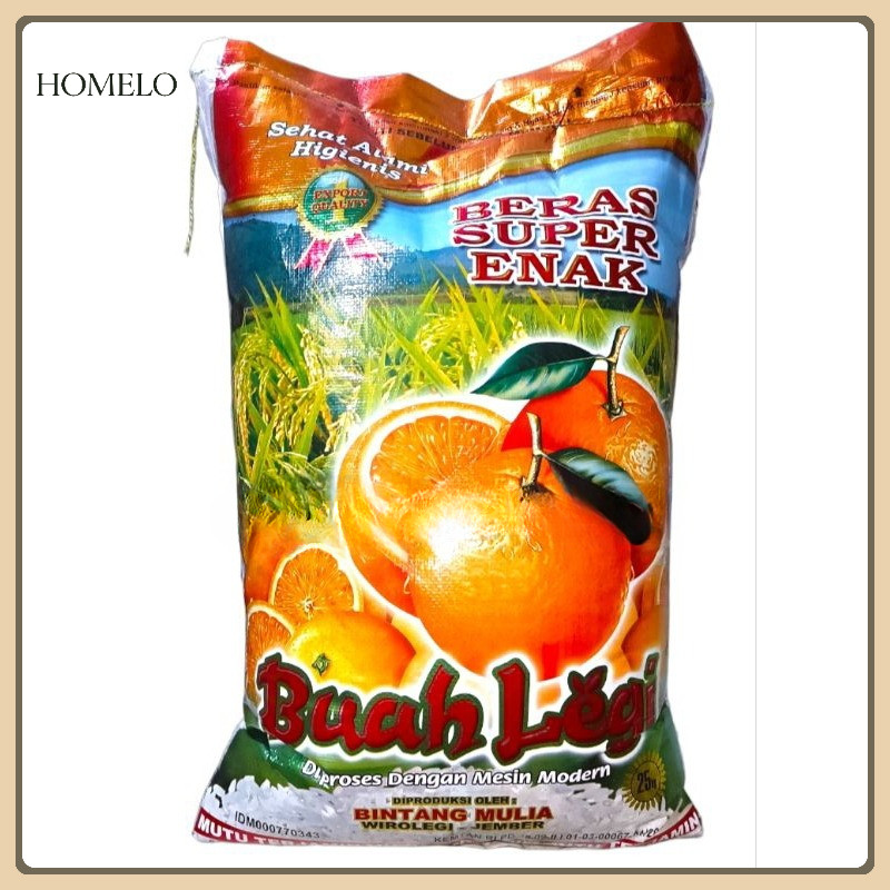 

(HOMELO) Beras Buah Legi 25 Kg