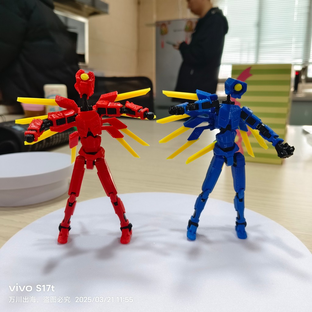 In Stock 3d Printed Ultrakill V1 V2 Series Toys 14cm Action Figures Multi-Jointed Movable Shapeshift