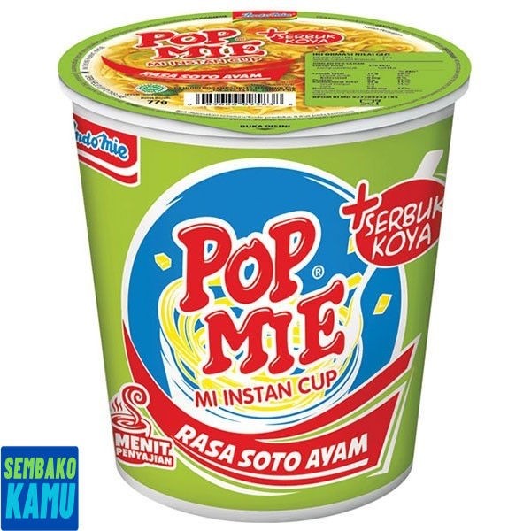 

Pop Mie Rasa Soto Ayam 75 gr