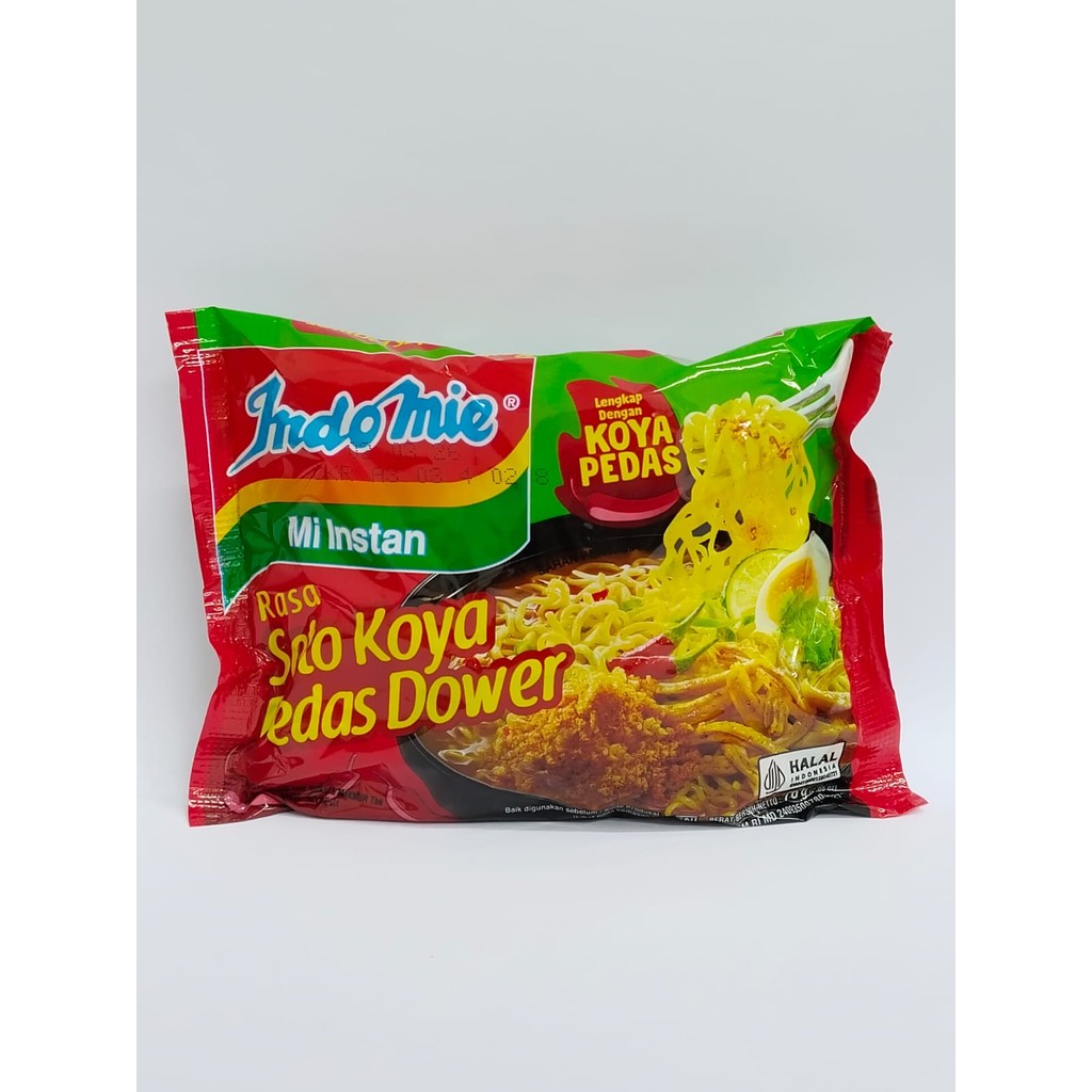 

INDOMIE SOTO KOYA PEDAS DOWER 76 GR