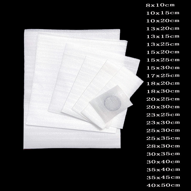 

Various sizes White PEP Packing Bag/ Pearl Cotton Padded Ship Bags/ Shockproof Packaging Material Polyethylene Foamed Bags