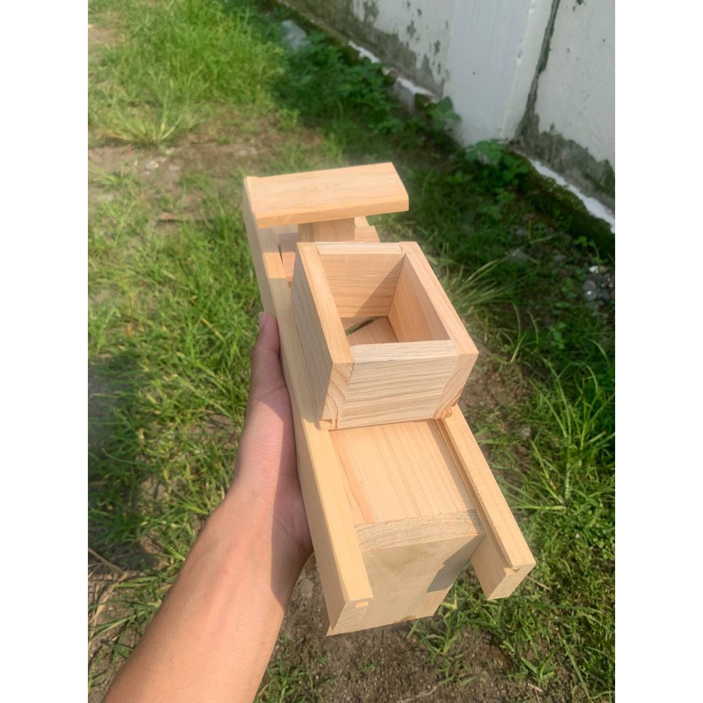 PEMOTONG BAWANG PENGIRIS BAWANG PENGIRIS KERIPIK PENGIRIS SERBAGUNA KAYU JATI