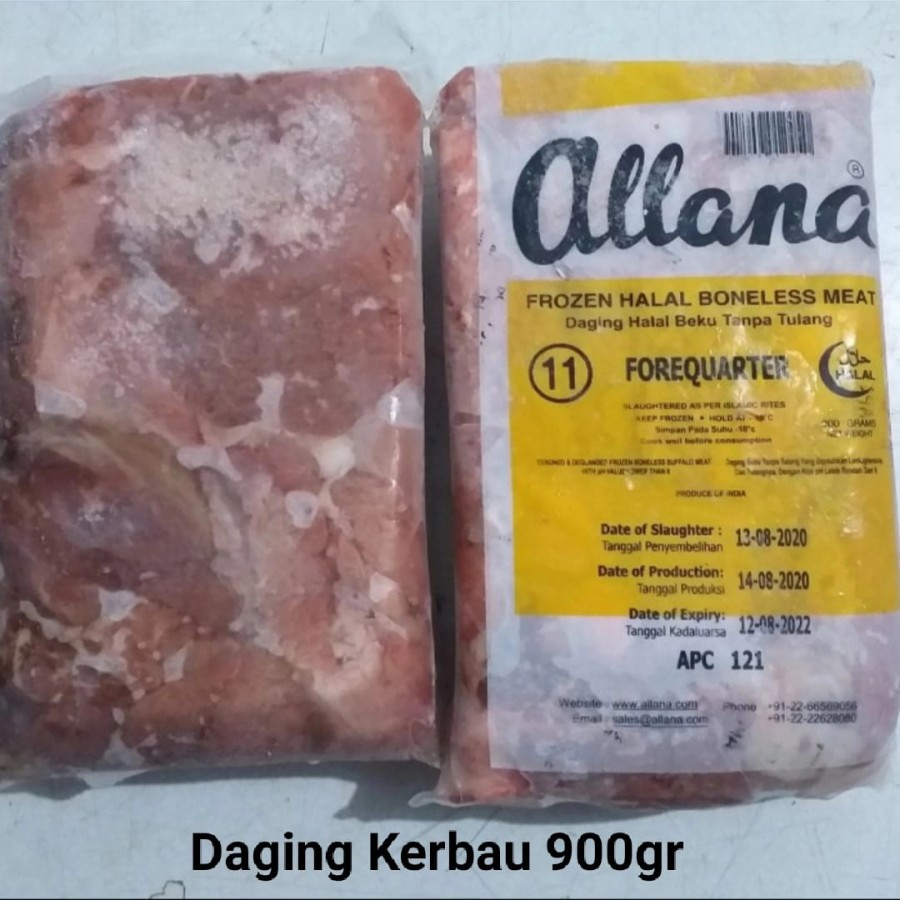 

Daging Kerbau @900gr