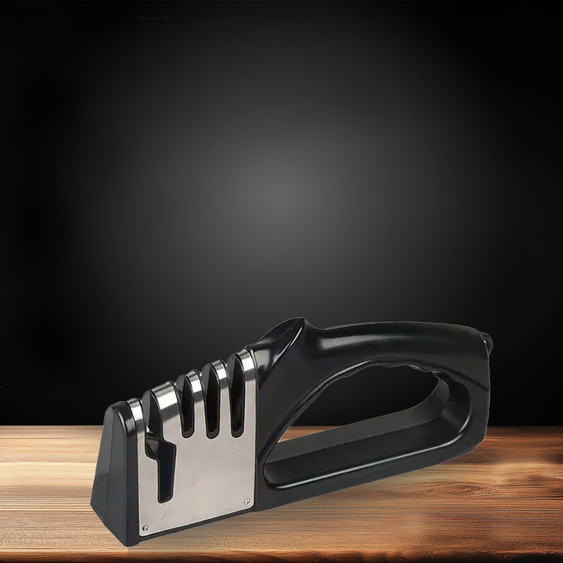 

Four-in-one quick knife sharpener, kitchen whetstone, household tool for sharpening kitchen knives and scissors