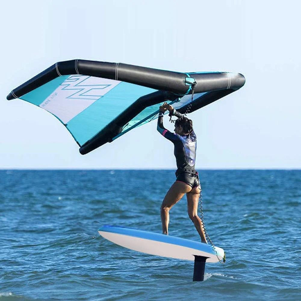 Surfing Wing Foil Wing 4.0m² 5.0m² 6.0m² Carbon Fiber Handle Surfboard Accessories Surf Hydrofoil In