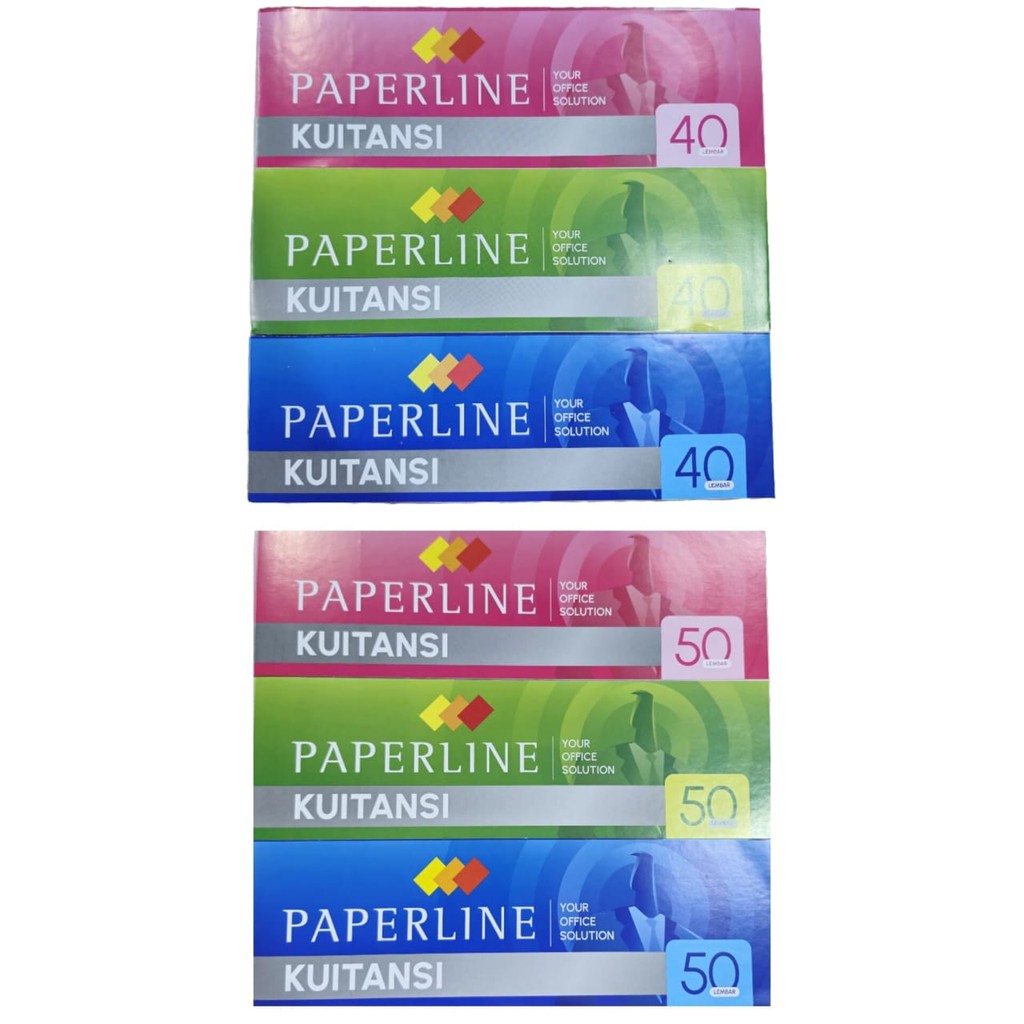 

Buku Kwitansi Kuitansi Kecil PAPERLINE Sinar Dunia SiDU Kecil RJT