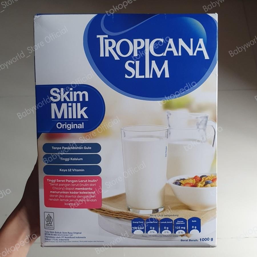 

Tropicana Slim Skim Milk Original Susu Bubuk 1kg