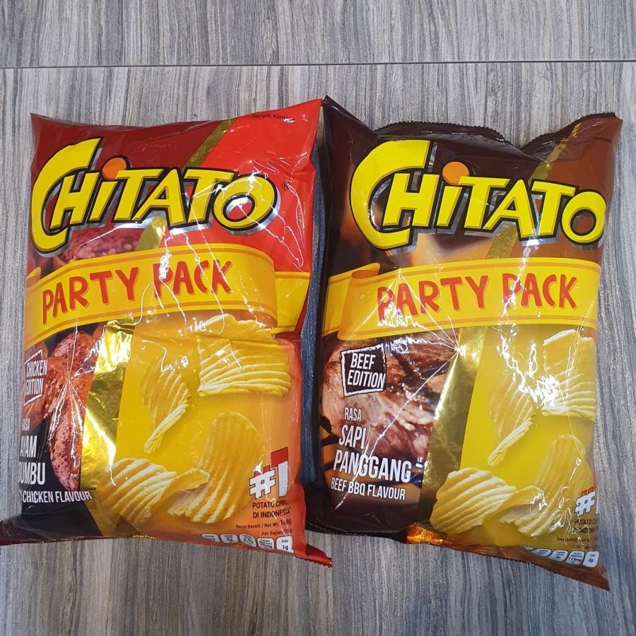 

Chitato Snack Keripik Kentang Party Pack 184gr Rasa Sapi Panggang / Ayam Bumbu