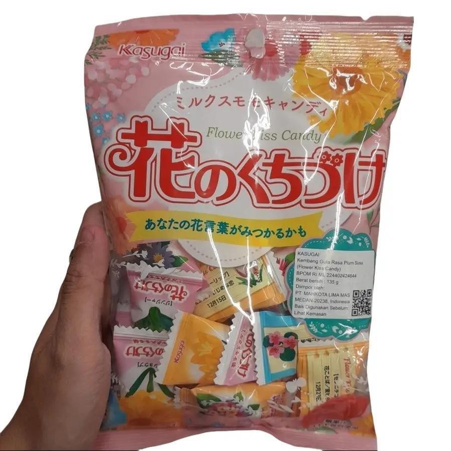 

Kasugai Flower Kiss Candy Rasa Plum Susu Permen Import Jepang 135gr