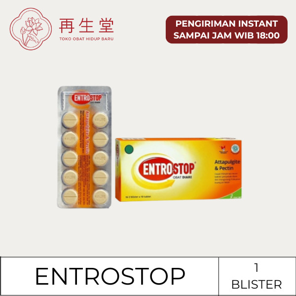 ENTROSTOP ( 1 BLISTER ) | OBAT DIARE
