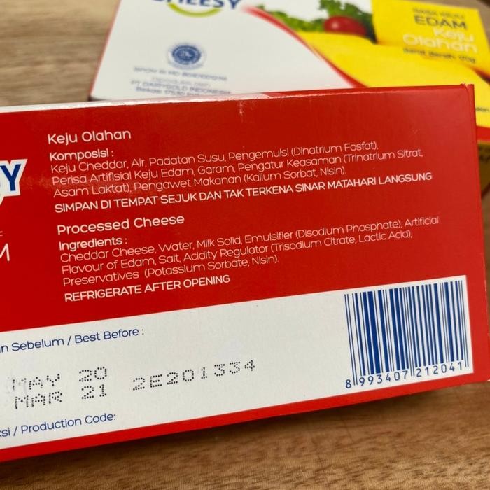 

Cheesy Rasa Keju Edam 170 GramHalal MUI - -