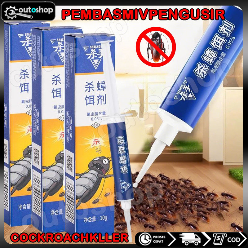 【COD】Gel Pembasmi Kecoa-Obat Anti Kecoa Paling Ampuh/Pembasmi kecoa/Gel bebas kecoa/Racun Pengusir K