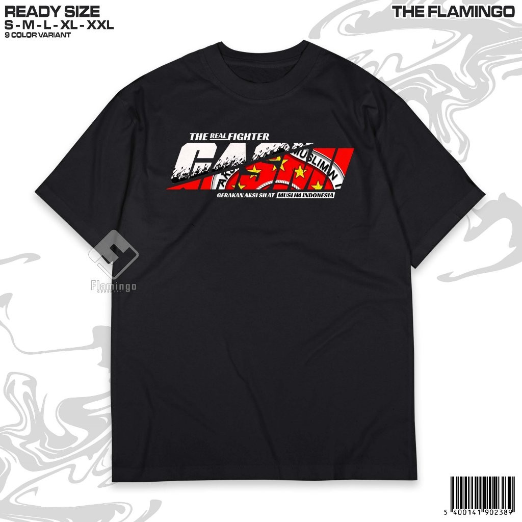 KAOS PAGAR NUSA GASMI FIGHTER - Baju Pencak Silat Indonesia IPSI PN IPSNU Singke Fighter