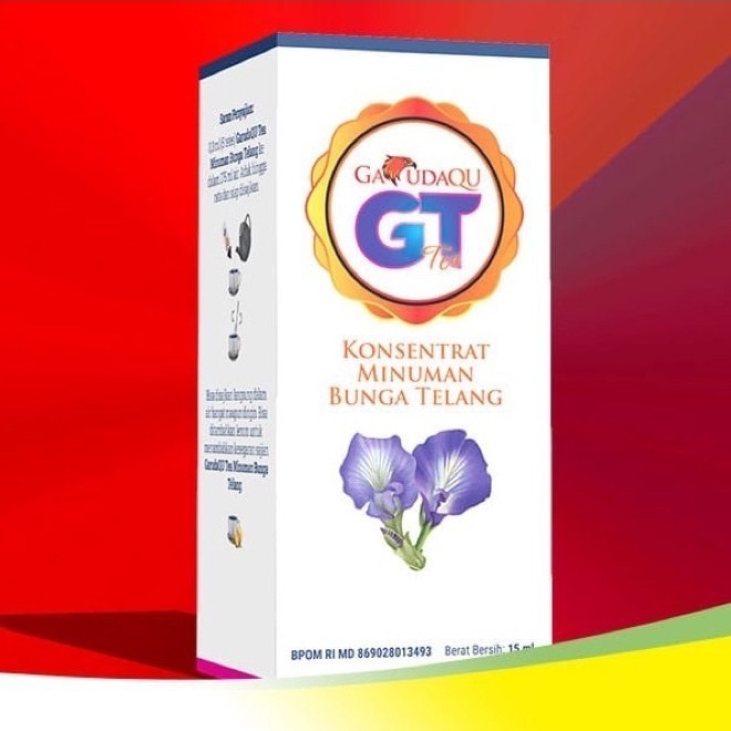 GARUDAQU GT TEA KONSENTRAT MINUMAN BUNGA TELANG 15 ML