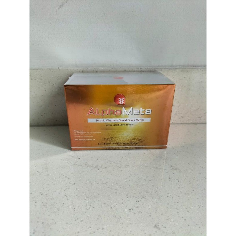 (GRATIS ONGKIR)Alphameta Alpha Meta Nutrisi Sel 25 Sachet(Bisa COD)