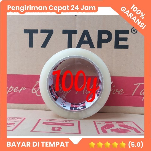 

LAKBAN BENING - Coklat 45mm X 100y - 45mm x 90y l Lakban 2inch Opp Tape