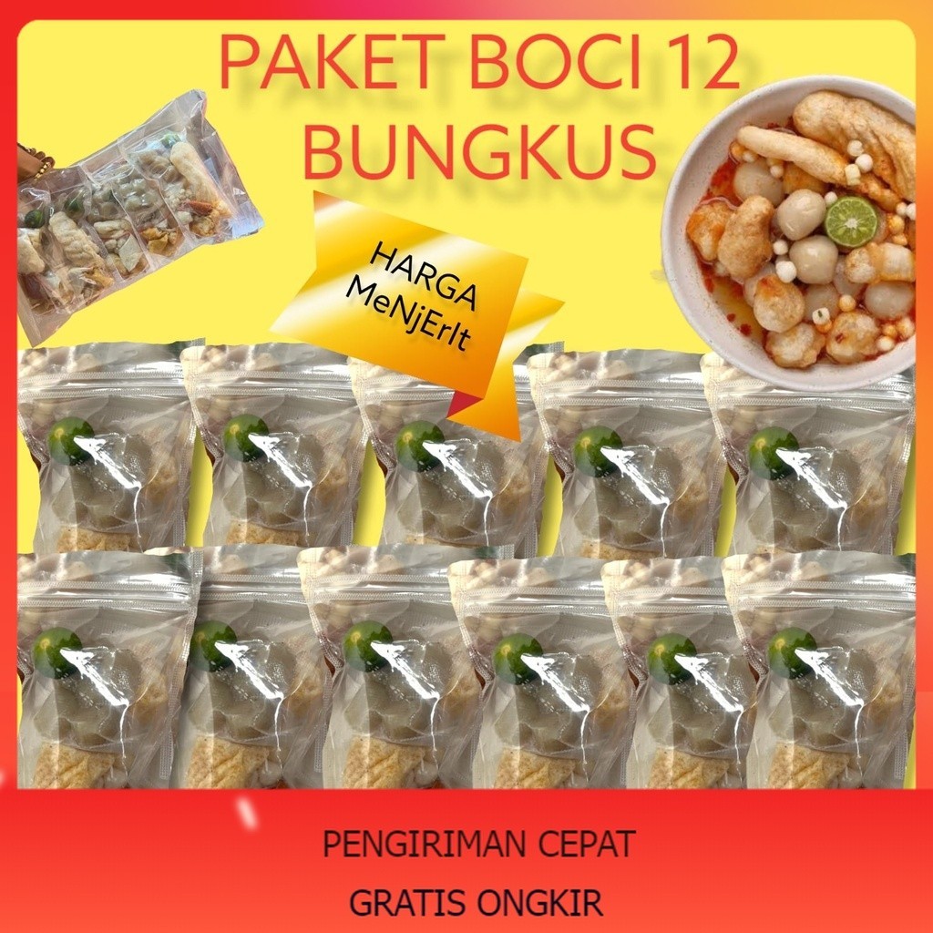 

PAKET BASO ACI 12 BUNGKUS PAKET HEMAT BONUS MAKARONI