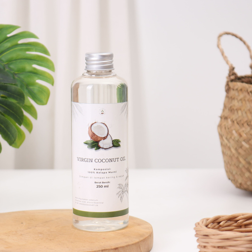 

[[ K23 - BEST SELLER ]] Alora Virgin Coconut Oil 250ml - VCO Virgin Coconut Oil Minyak Kelapa 250 ml