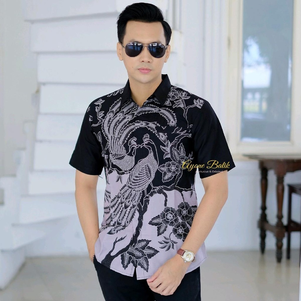 Kemeja batik anak muda warna coksu ADI PUTRO COKSU hem batik slim fit terbaru kemeja batik solo leng