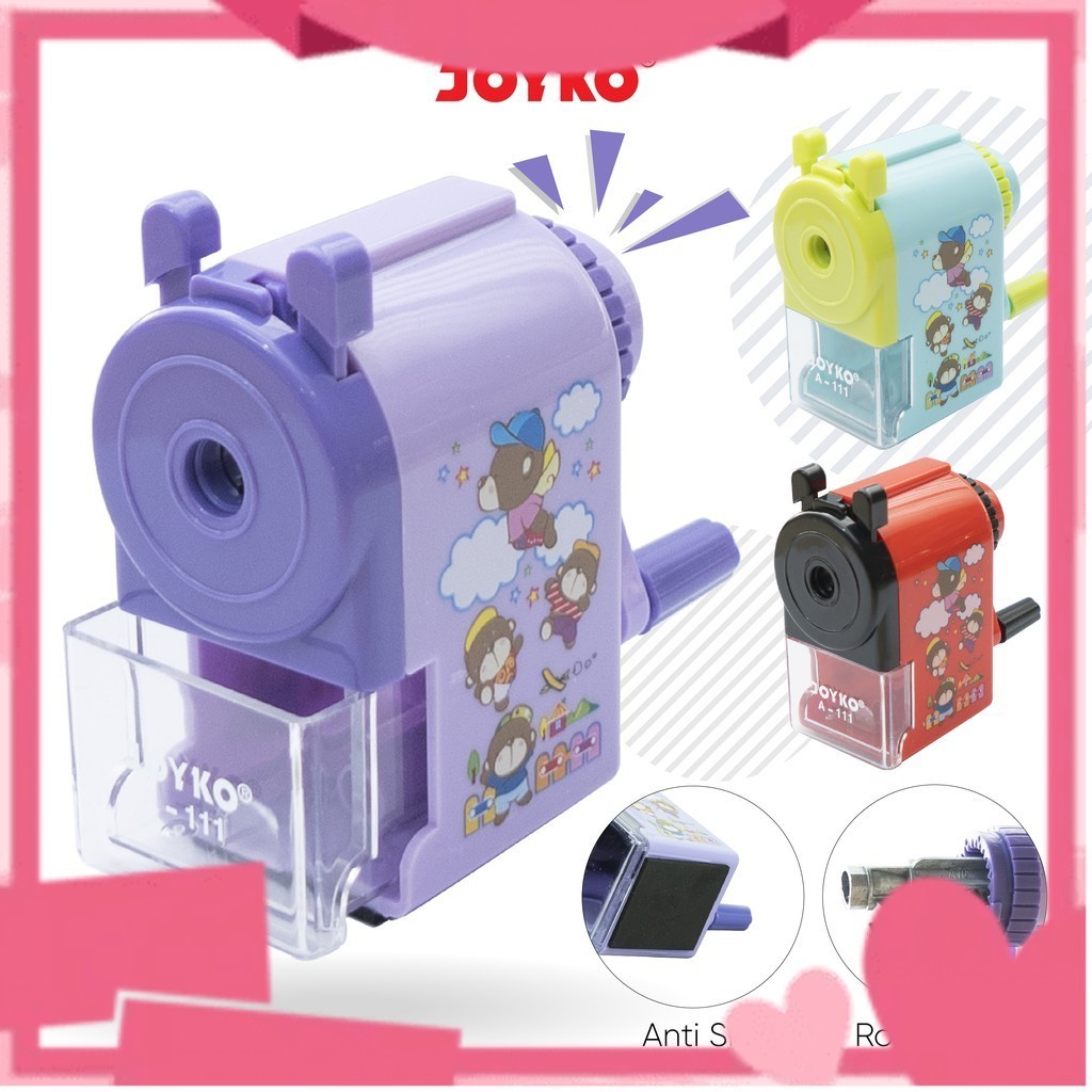 

Sharpener Rautan Serutan Putar Joyko A-111