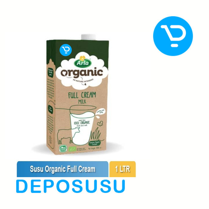

BERGIZI ARLA ORGANIC MILK Susu UHT Organik 1 Liter